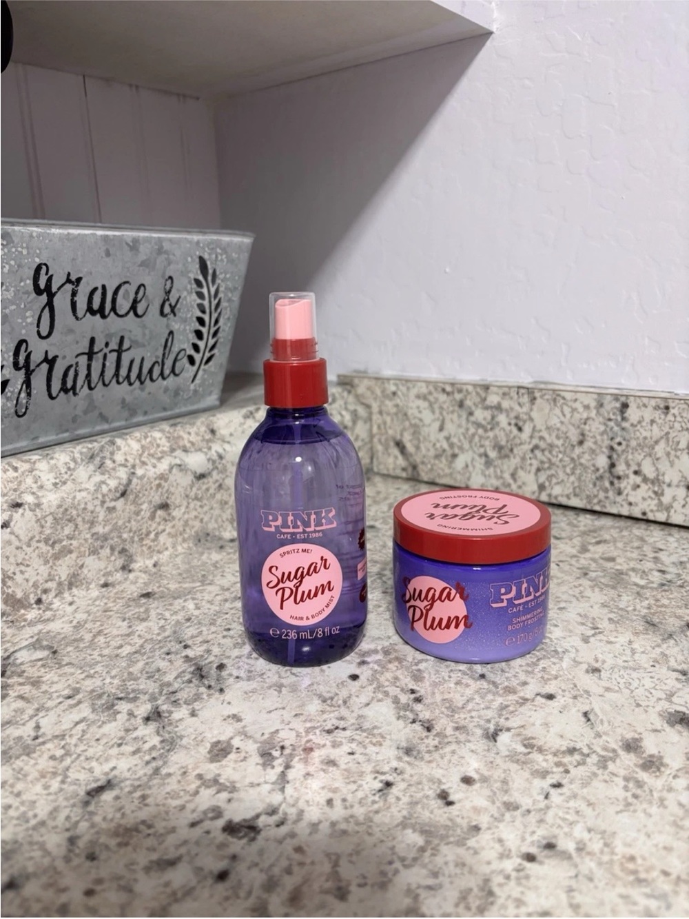 NEW PINK Victoria’s Secret Sugar Plum Frosting Set NIP